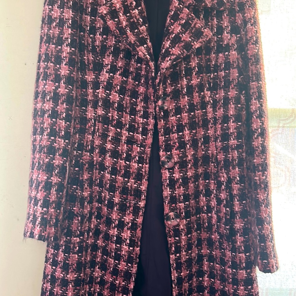 Pink and purple coat